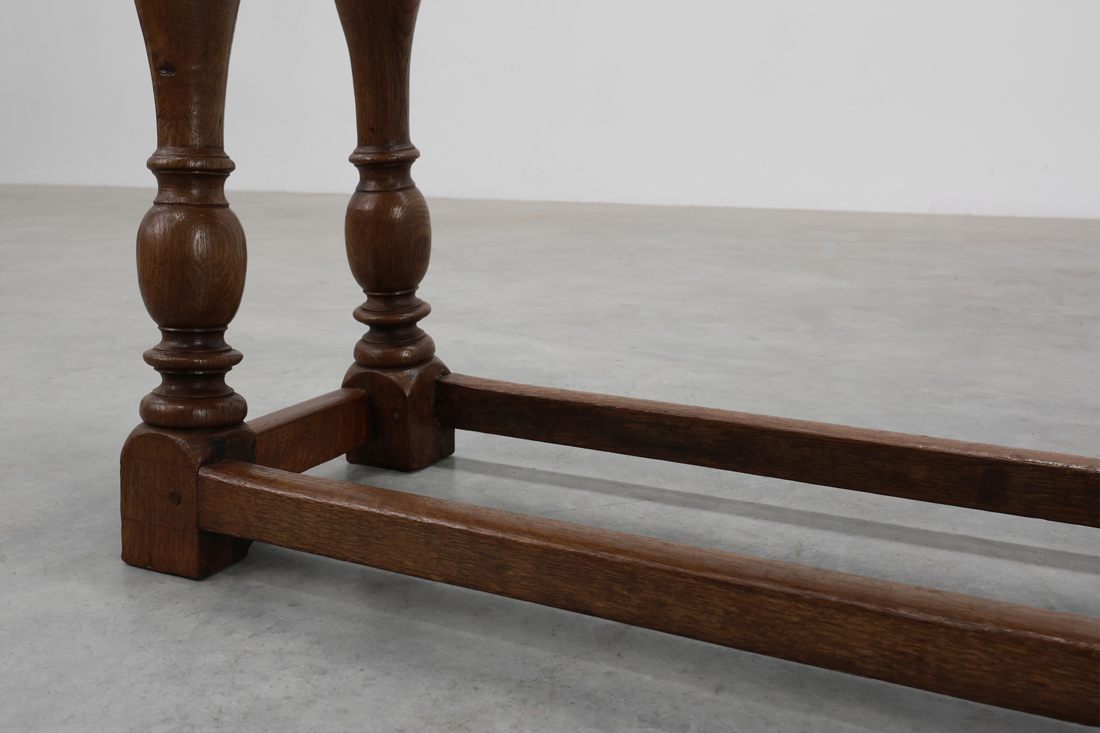 17th century Jacobean carved oak bench, UKthumbnail
